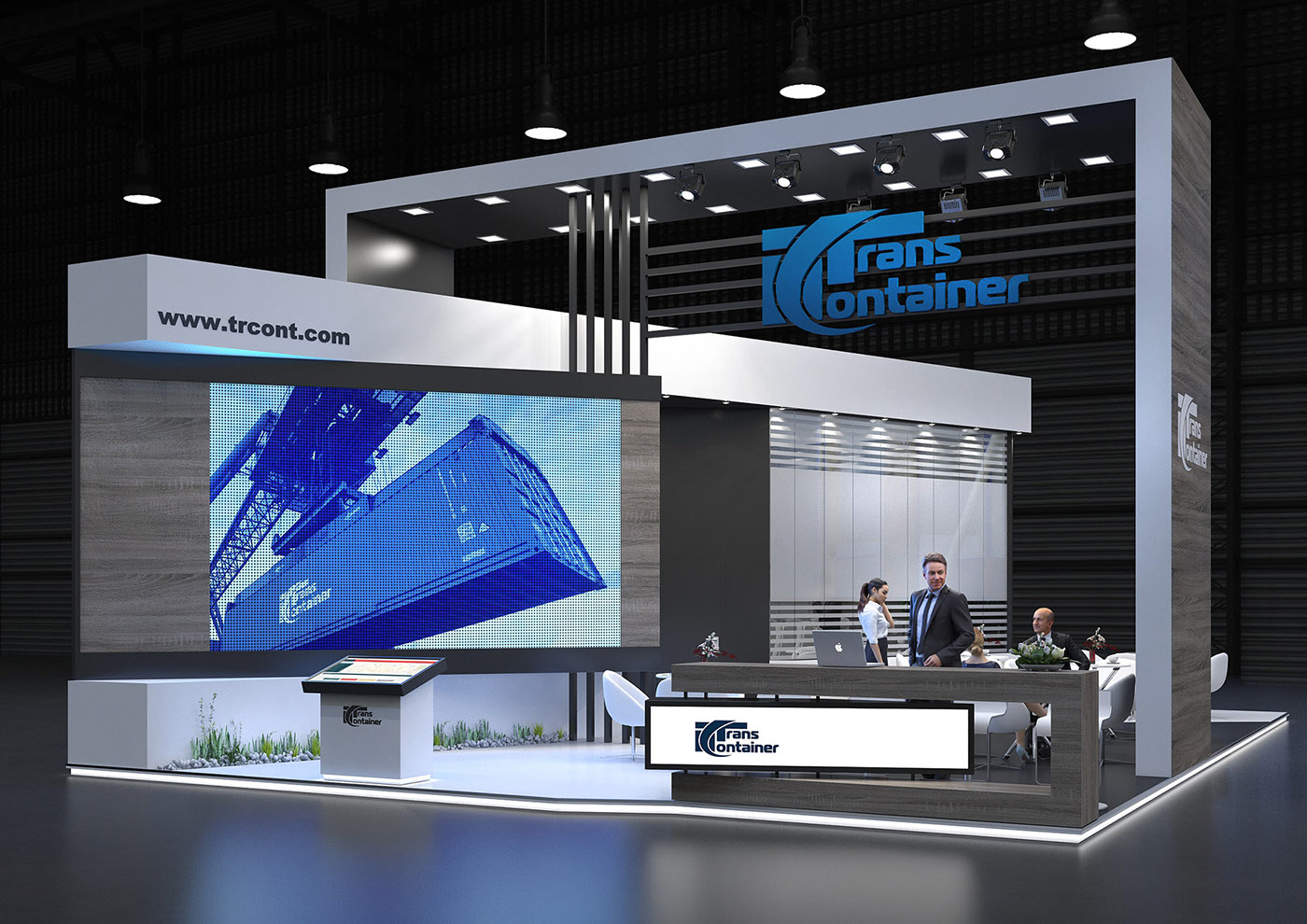 trcont展臺設(shè)計(jì)