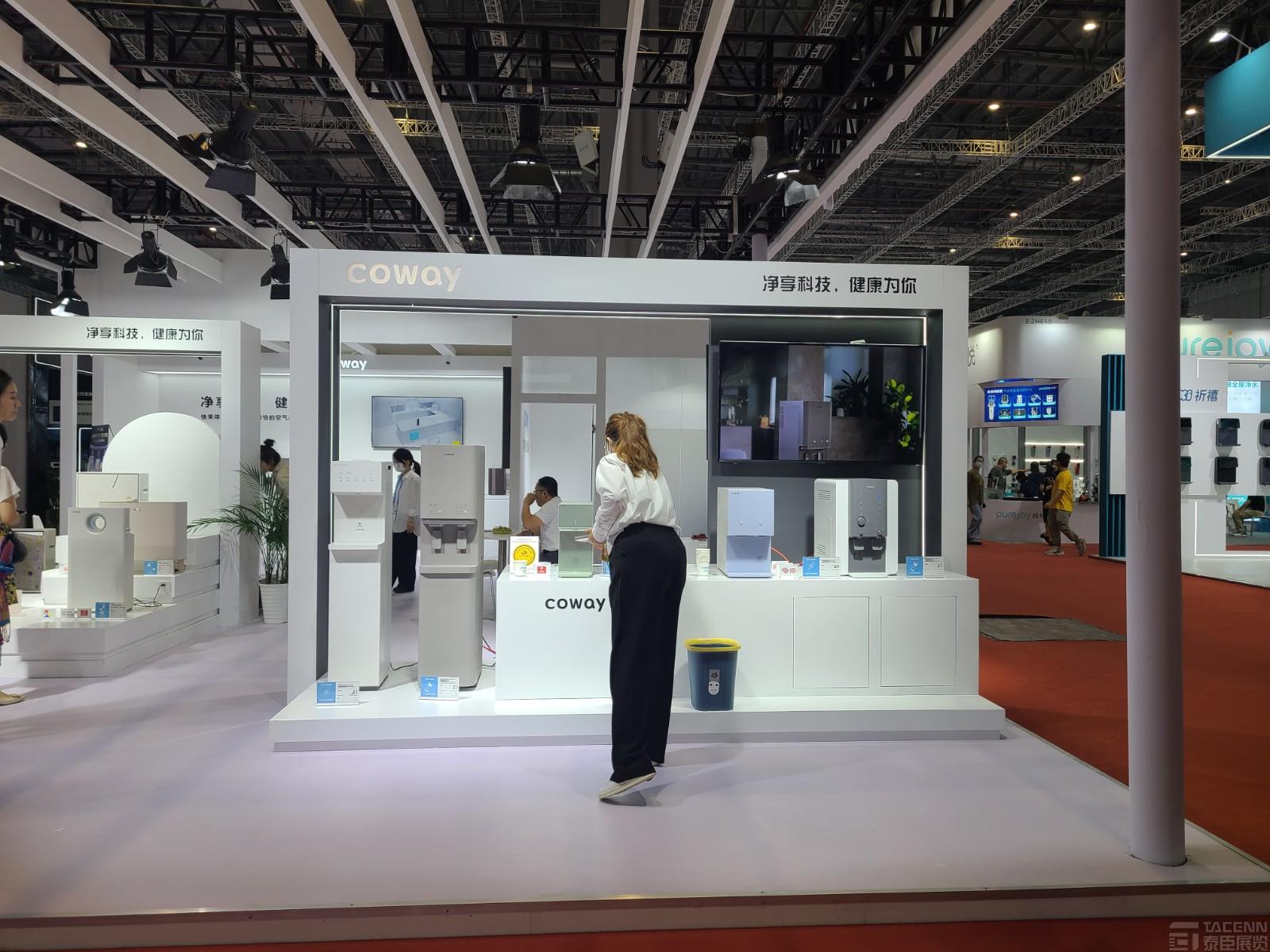 COWAY國(guó)際水展臺(tái)設(shè)計(jì)搭建