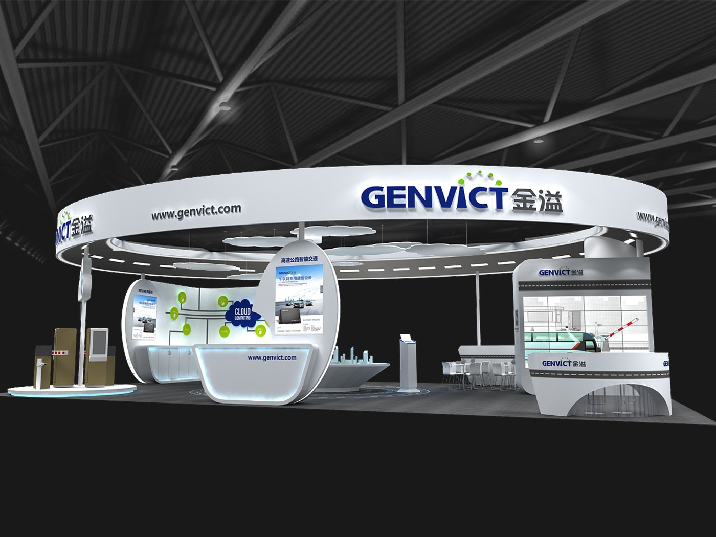 金溢展臺(tái)設(shè)計(jì)方案