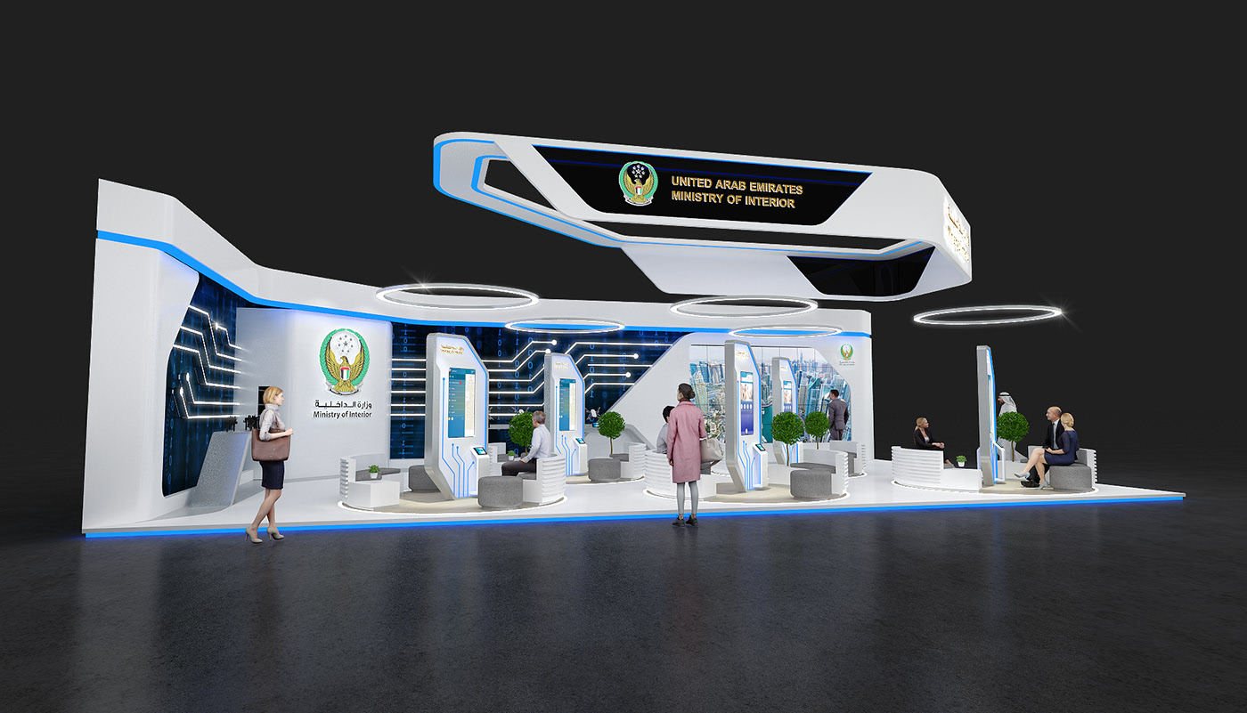 展會展臺設(shè)計效果圖