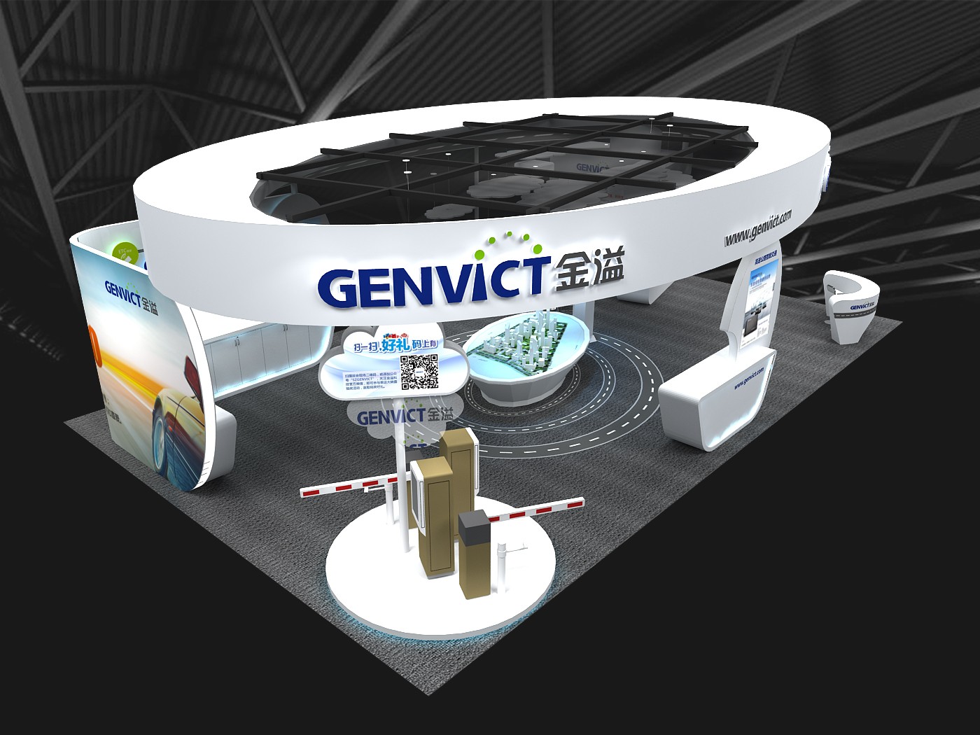 金溢展臺(tái)設(shè)計(jì)方案