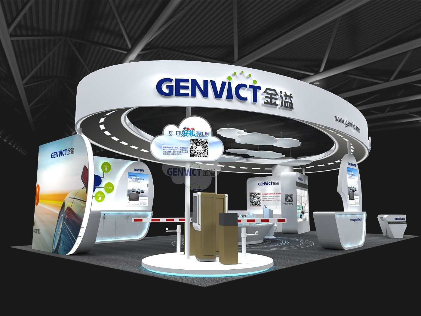 金溢展臺(tái)設(shè)計(jì)方案