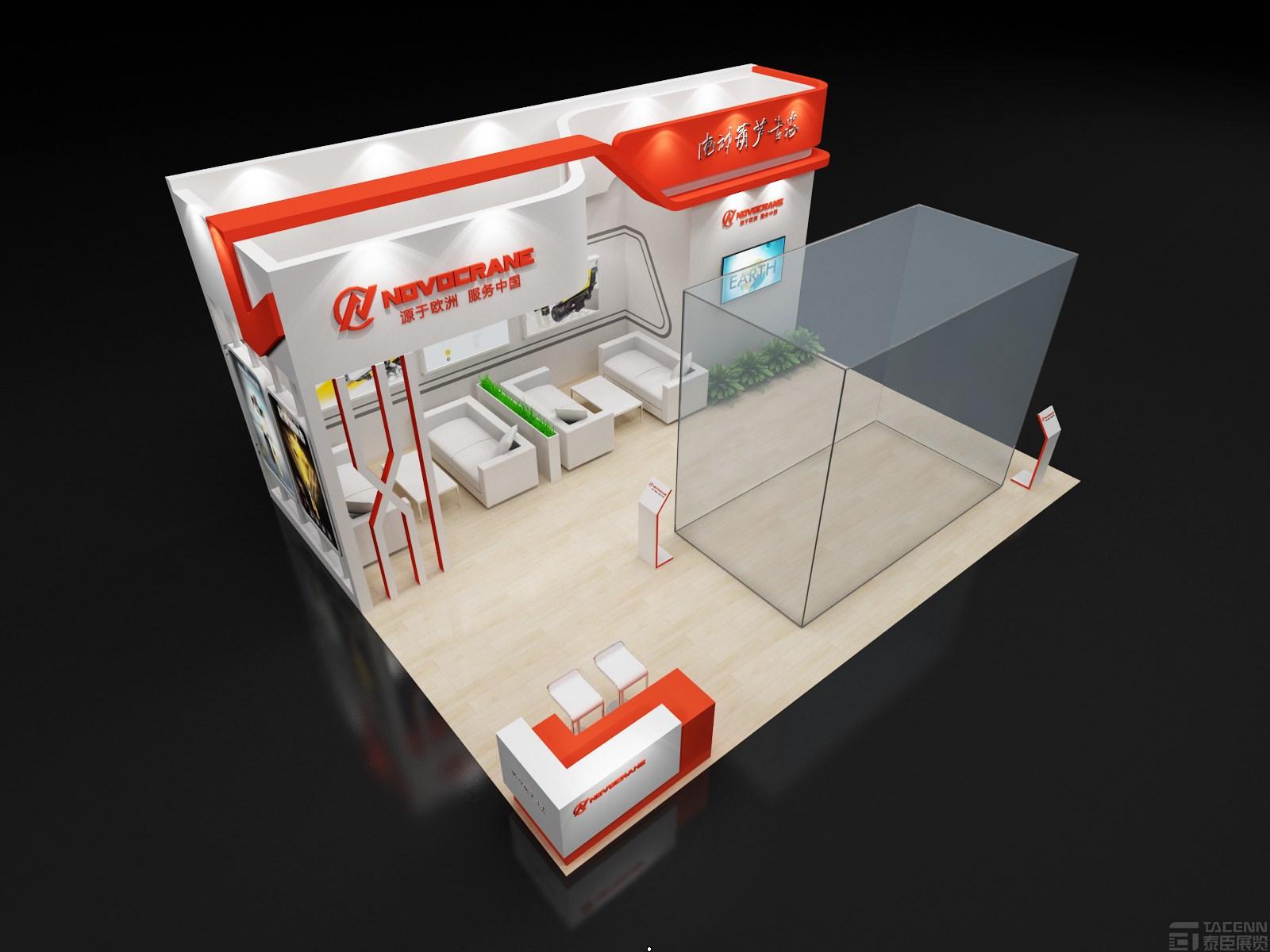 諾威起重展臺設(shè)計方案